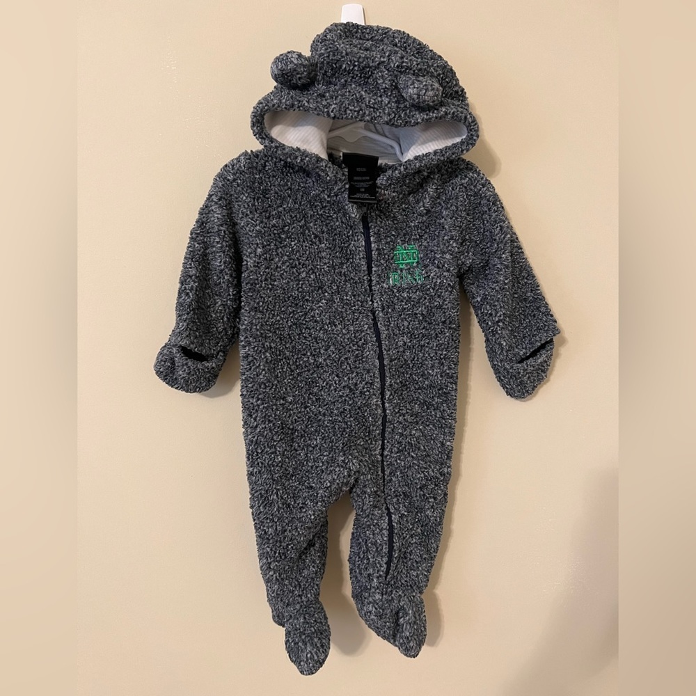 Notre Dame Fleece Suit